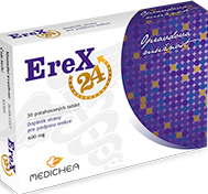 E-rex24 tabletky na podporu erekce